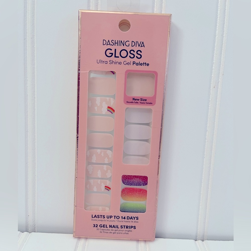 💖DASHING DIVA GLOSS ultra shine gel palette